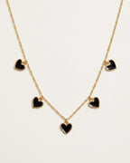 Heart Enamel Necklace