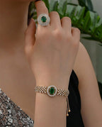 Serenity Spark Bracelet with Ring