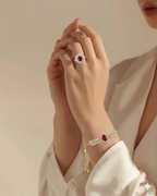 Serenity Spark Bracelet with Ring