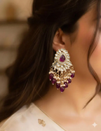 Ruby Pearl Charm Drops