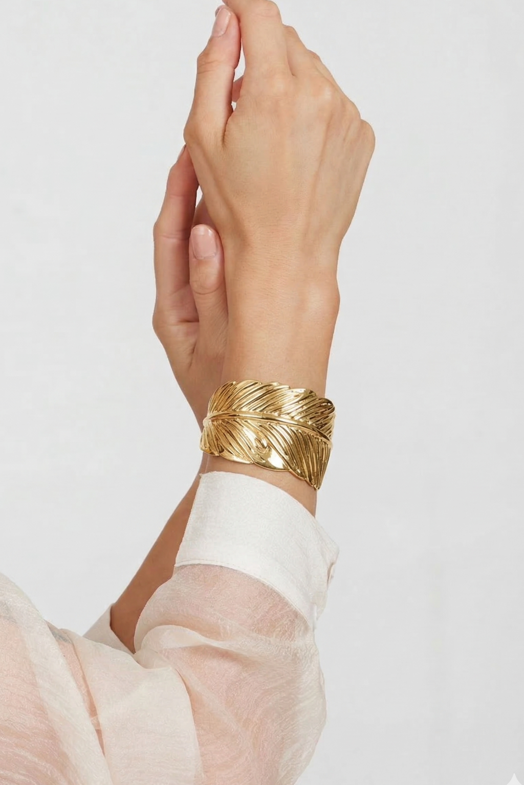 Gilded Nature Statement Cuff