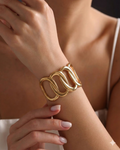 Gilded Infinity Cuff