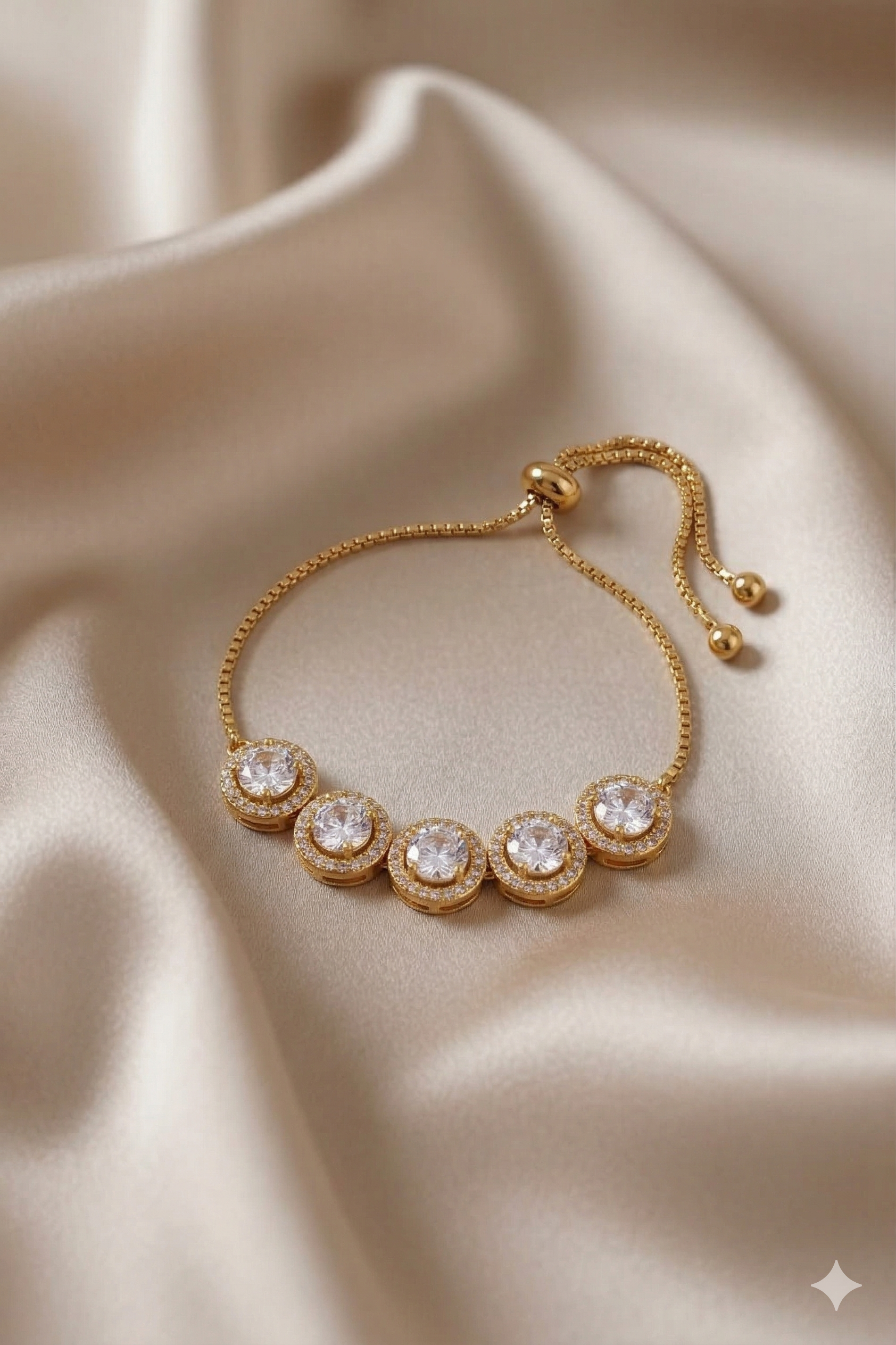 Dazzle Stone Adjustable Bracelet