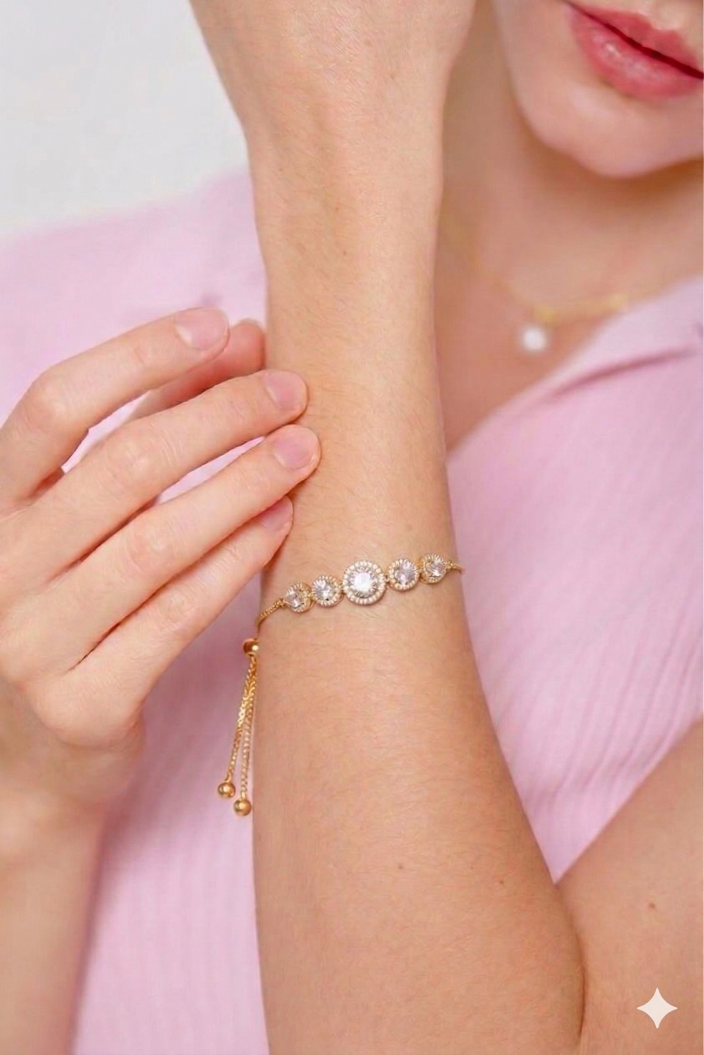 Dazzle Stone Adjustable Bracelet