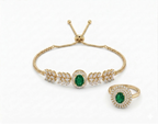 Serenity Spark Bracelet with Ring